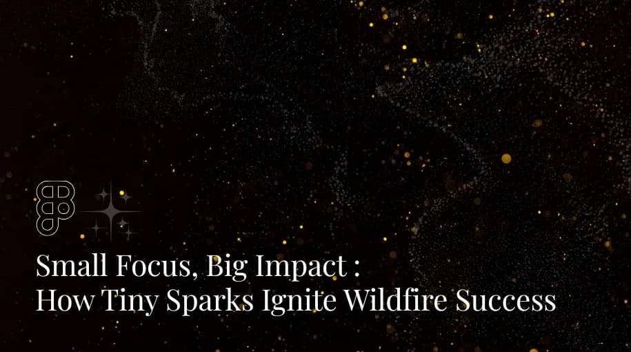 Small Focus, Big Impact: How Tiny Sparks Ignite Wildfire Success